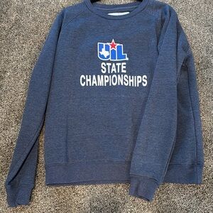 Blue Crew Neck Sweater